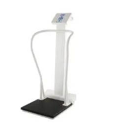 Health O Meter - 3105KL-AM-BT - Handrail Scale Health O Meter Digital Display 1000 Lb / 454 Kg Capacity White Battery Operated