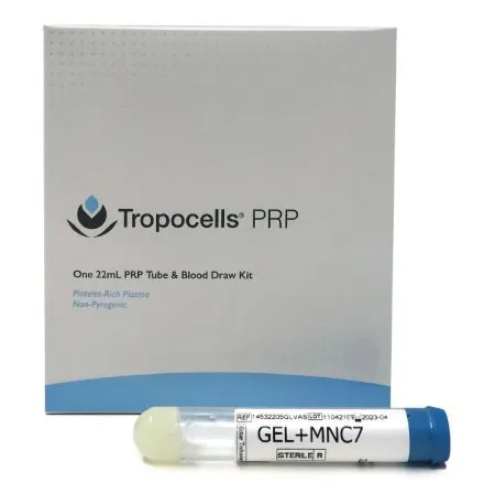 Transcend Biologics - TC0003 - Tropocells Platelet Rich Plasma Kit Tropocells 1 X 22 mL Glass Tube Sterile