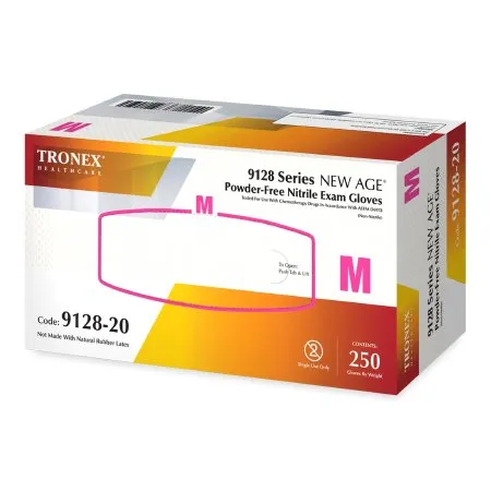 Tronex Healthcare Industries - NEW AGE 9128 Series - 9128-20 - Glove, Exam Nitrl Med N/s Chemo (250/bx 10bx/cs)
