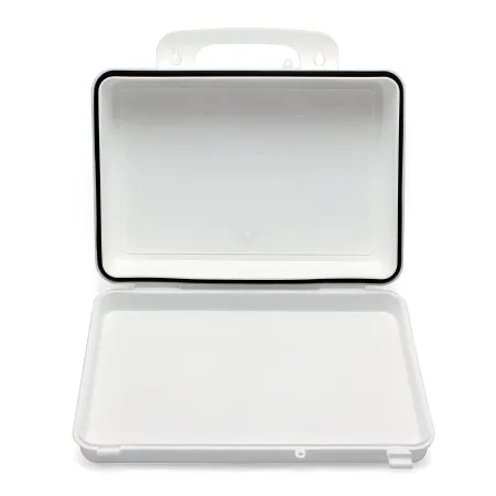 Medique Products - 740MTP - Empty First Aid Case White Plastic 4 X 6 X 9 Inch