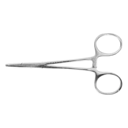 Miltex Instrument (Sterile Dis) - 8-42-ST-25 - Needle Holder Miltex 5-1/4 Inch Length Serrated Jaws Finger Ring Handle