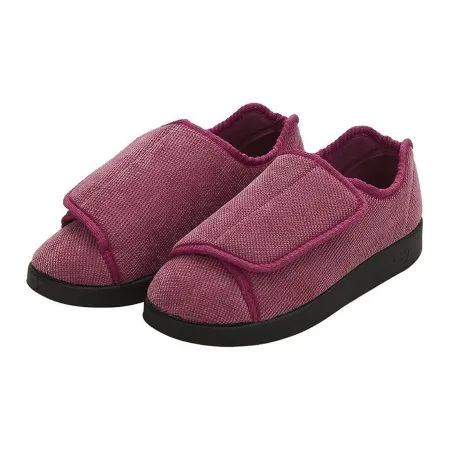 Silverts Adaptive - SV15100_SVDRB_9 - Slippers Silverts Size 9 / 2x-wide Dusty Rose Easy Closure