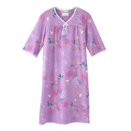 Silverts Adaptive - SV26000_SOFC_S - Patient Exam Gown Silverts Small Soft Tropical Reusable