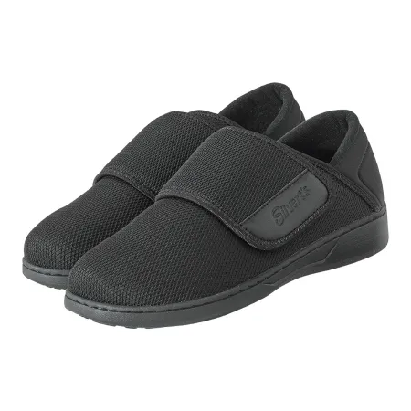 Silverts Adaptive - Silverts Comfort Steps - SV51000_SV2_8 - Shoe Silverts Comfort Steps Size 8 Male Adult Black