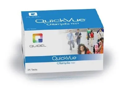 Quidel - QuickVue - 0B006 - Sexual Health Test Kit Quickvue Chlamydia 25 Tests Clia Waived