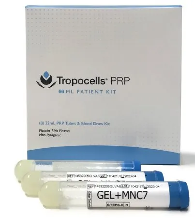 Transcend Biologics - Tropocells - TC0011 - Platelet Rich Plasma Kit Tropocells 3 X 22 Ml Tube Sterile Fluid Path