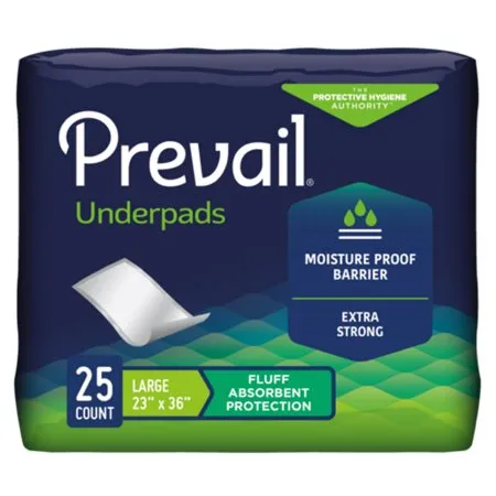 First Quality - UP-150/2 - Prevail Incontinence Fluff Underpads, 23" X 36" REPLACES: FQUP1501