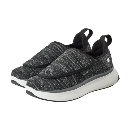 Silverts Adaptive - SV55430_SVMBW_9 - Walking Shoe Silverts Size 9 Male Adult Multi Black / White