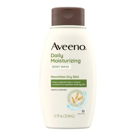 J & J Sales - Aveeno Active Naturals - 38137001418 - Body Wash Aveeno Active Naturals Liquid 12 Oz. Bottle Scented