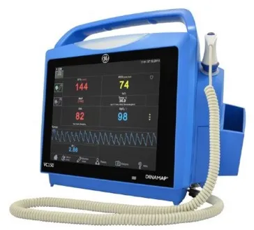 GE Healthcare - Carescape VC150 - 2068581-001-759557 - Patient Monitor Carescape Vc150 Monitoring Masimo Printer, Nibp, Spo2, Temperature Ac Power