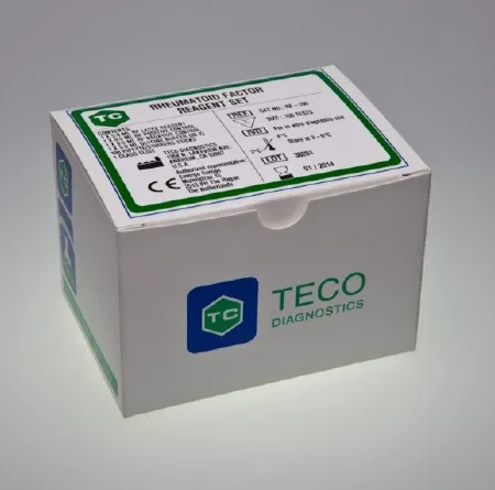 Teco Diagnostic - RF100 - Immunology Test Kit Rheumatoid Factor (rf) 100 Tests Clia Non-waived