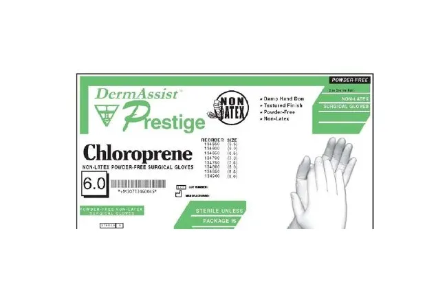 Innovative Healthcare - DermAssist Prestige - 134700 - Innovative  Surgical Glove  Size 7 Sterile Polyisoprene Standard Cuff Length Fully Textured Ivory Not Chemo Approved