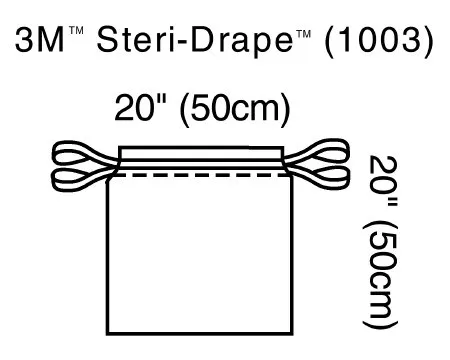 3M - From: 1000 To: 1092 - Steri Drape Steri Drape Instrument Pocket Drape