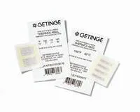 Getinge - Barkley - 61301601512 - Pre-printed Label Barkley Auxiliary Label White Paper Sterile Unless Opened Or Damaged Black Sterilization Label