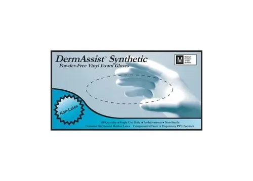 DermAssist - Innovative Healthcare - 161100 - Gloves, Exam, Vinyl, Non-Sterile, PF, Smooth