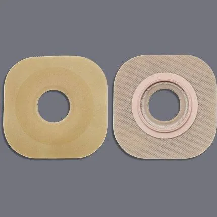 Hollister - FlexWear - 16404 - Ostomy Barrier FlexWear Precut  Standard Wear Without Tape 44 mm Flange Green Code System Hydrocolloid 1 Inch Opening