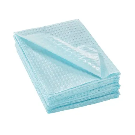 McKesson - 18-867 - Procedure Towel 13 W X 18 L Inch Blue NonSterile