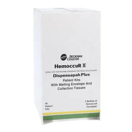 HemoCue America - 61130A - Hemoccult II Dispensapak&#153; Plus, 4 bx/cs (Minimum Expiry Lead is 90 days) (Continental US Only - including Alaska & Hawaii)