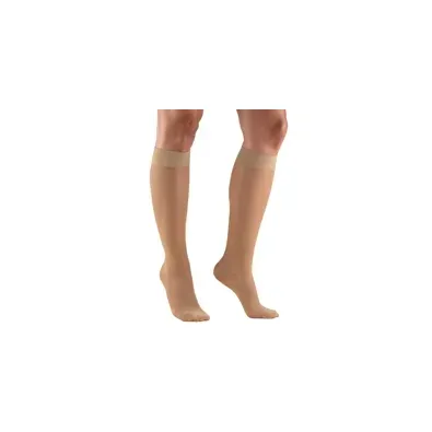 Truform - 1773TP-L - Womens Lite Weight Knee Highs-15-20 Gradient-Large