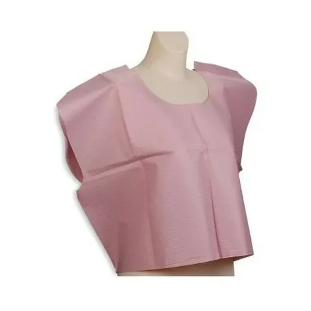 TIDI Products - Tidi - From: 910415 To: 910516 -  Exam Cape  Mauve One Size Fits Most Front / Back Opening Without Closure Unisex