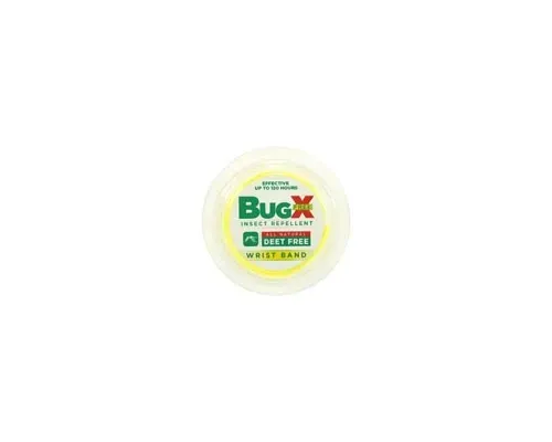 First Aid Only - 18-811 - BugX DEET FREE Insect Repellent Wristband, 100/bx (DROP SHIP ONLY - $50 Minimum Order)