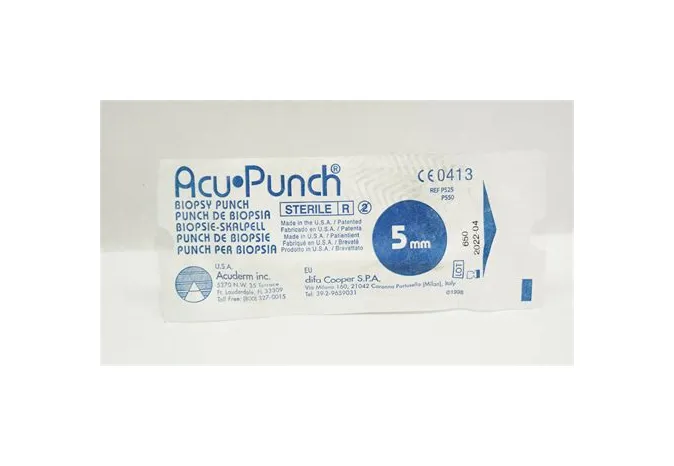 Acuderm - P550 - Biopsy Punch Acu-punch® Dermal 5 Mm Or Grade