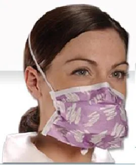 Alpha ProTech - Critical Cover PFL - 608 - Surgical Mask Critical Cover Pfl Pleated Elastic Strap One Size Fits Most Blue Nonsterile Astm Level 3 Adult