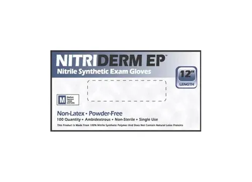 NitriDerm - Innovative Healthcare - 182400 - Gloves, Exam, Nitrile, Chemo, Non-Sterile, PF, Textured