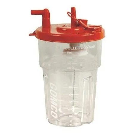 Allied Healthcare - Gomco - 01-90-3695 -  Suction Collection Bottle Kit  1100 mL Snap On Lid