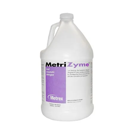 Metrex Research - MetriZyme - 10-4005 -  Dual Enzymatic Instrument Detergent  Liquid Concentrate 1 Quart Bottle Mint Scent