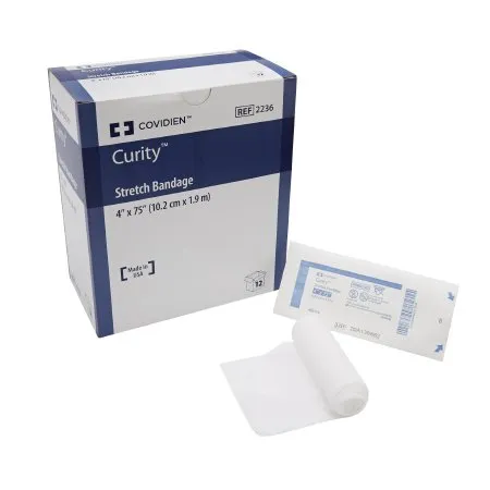 Cardinal - Curity - From: 2236 To: 2249 -  Conforming Bandage  4 X 75 Inch 1 per Pack Sterile 1 Ply Roll Shape