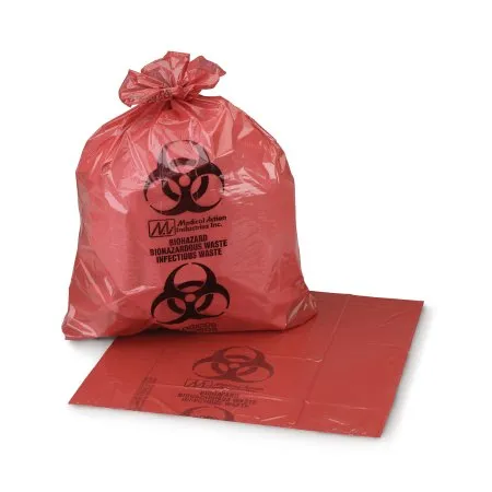 McKesson - From: 03-4541 To: 03-5040  Infectious Waste Bag  30 to 33 gal. Red Bag 31 X 41 Inch