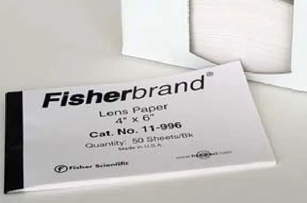Fisher Scientific - From: 11996 to  11996 - Fisher Scientific 11996 Paper Lens Fisherbrand 4x6