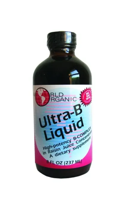World Organic - 213852 - Ultra-B Liquid In Raisin Juice