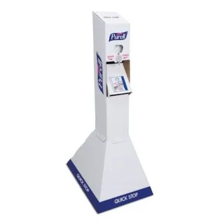 GOJO Industries - 2156-02-QFS - Cardboard Dispenser Stand, Includes (2) NXT 1 Liter Refills, 1/cs (Products cannot be sold on Amazon.com or any other 3rd party platform) (To Be DISCONTINUED)