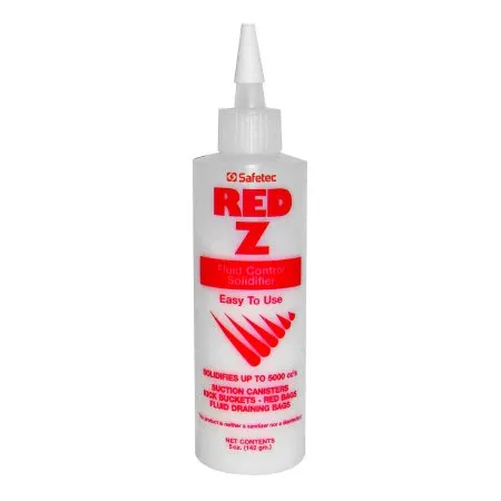 Medegen Medical Products - Red Z - P00-41105 - Fluid Solidifier Red Z 5,000 Cc Pointed-tip Bottle 5 Oz.