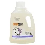 Citra Solv - 220746 - Citra Suds Lavender Bergamot Laundry Detergent 2X Concentrate Liquids