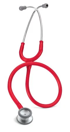 3M - 2113R - Littmann Classic II Pediatric Stethoscope 28'', Red tube, Solid Stainless Steel Chestpiece