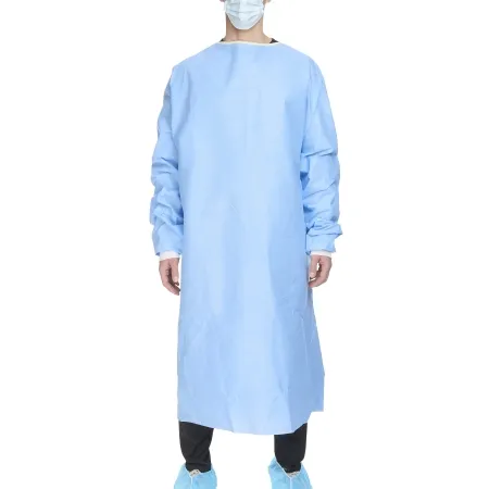 O&M Halyard - Ultra - 95131 - Non-Reinforced Surgical Gown with Towel ULTRA 2X-Large Blue Sterile AAMI Level 3 Disposable