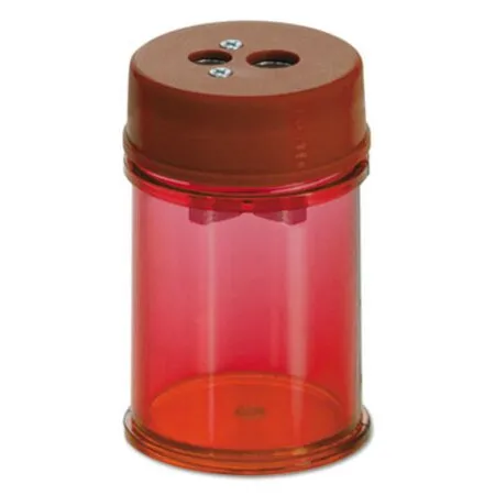 Officemate - OIC-30240PK - Pencil/crayon Sharpener, 1.38 X 2.13, Red, 8/pack