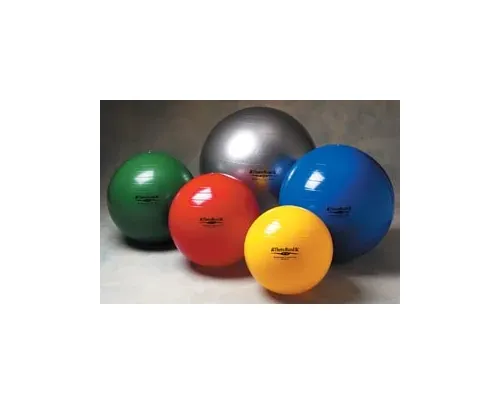 Hygenic - 23020 - Standard Exercise Ball, 55cm / Red, For Body Height 5'1"-5'6" (155-168cm), Individually Boxed for Retail, Include Full Color Instructional Poster, Thera-Band Silver available in bulk only, 10 ea/cs (020051) (US Only)