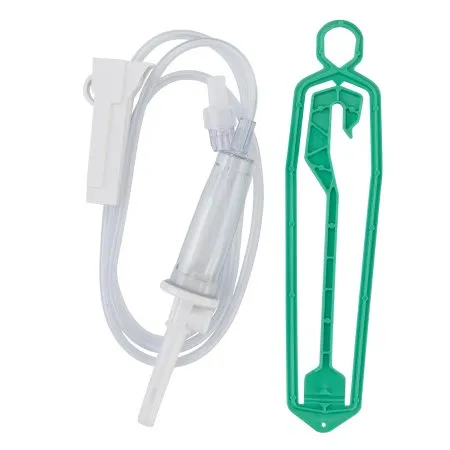 B Braun Medical - Braun - V1921 - B.   Secondary IV Administration Set B Gravity Without Ports 15 Drops / mL Drip Rate Without Filter 40 Inch Tubing Solution