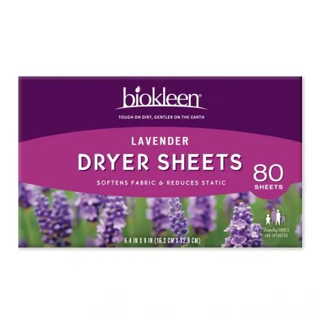 Biokleen - From: 234890 To: 234892 - Laundry Products Dryer Sheets, Citrus Essence 80 count