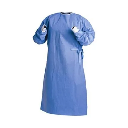 Cardinal - Astound - 9541 -  Fabric Reinforced Surgical Gown with Towel  X Large Blue Sterile AAMI Level 3 Disposable