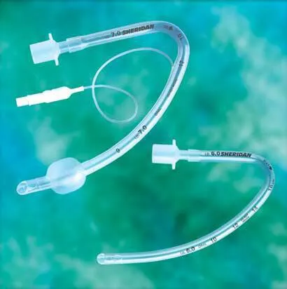 Teleflex - Sheridan Preformed - 5-22008 - Uncuffed Endotracheal Tube Sheridan Preformed 206 Mm Length Curved 4.0 Mm Pediatric Murphy Eye