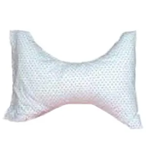 Mabis Healthcare - DMI Cervical Rest - 554-8009-6400 - Bowtie Pillow Dmi Cervical Rest 18 X 24 X 8-1/2 Inch Rosebud Print Reusable