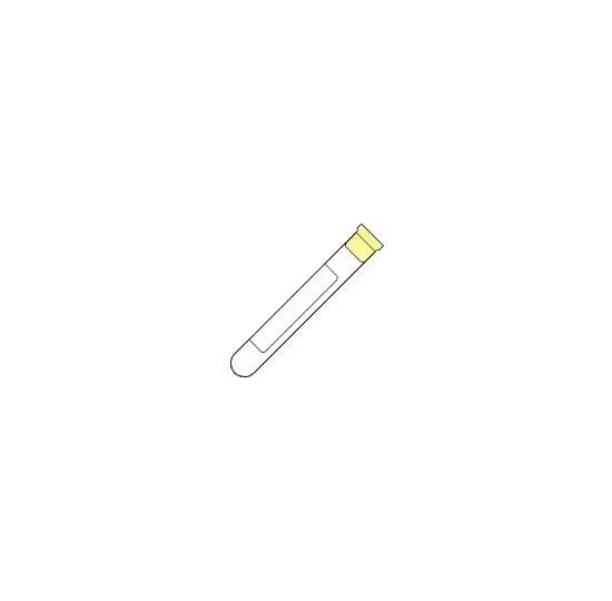 BD Becton Dickinson - BD Vacutainer - 364606 -   Venous Blood Collection Tube Whole Blood Tube ACD Solution A Additive 16 X 100 mm 8.5 mL Yellow Conventional Closure Glass Tube