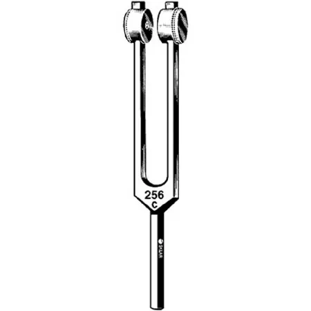 Sklar - 67-7256 - Tuning Fork With Weight Aluminum Alloy 256 Cps