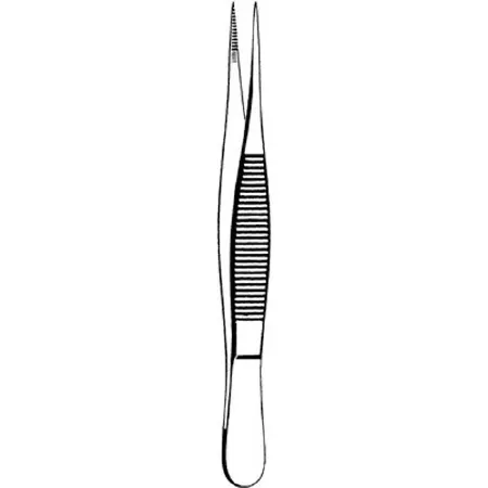 Sklar - Merit - 97-781 - Splinter Forceps Merit 4-1/2 Inch Length Mid Grade Stainless Steel Nonsterile Nonlocking Thumb Handle Straight