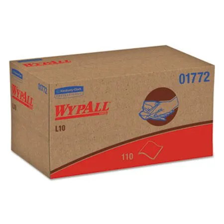 WypAll - KCC-01772 - L10 Sani-prep Dairy Towels, Pop-up Box, 1-ply, 10.25 X 10.5, White, 110/pack, 18 Packs/carton